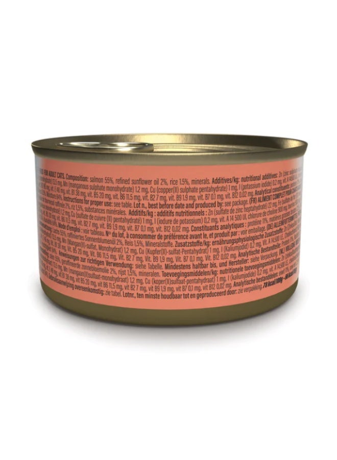 Schesir Complete Nutrition – Salmon Fillet in Broth – Complete & Balanced Wet Cat Food – Added Vitamins – 4 × 85 g - Image 2